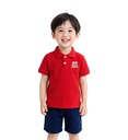 Red Short-Sleeved Polo